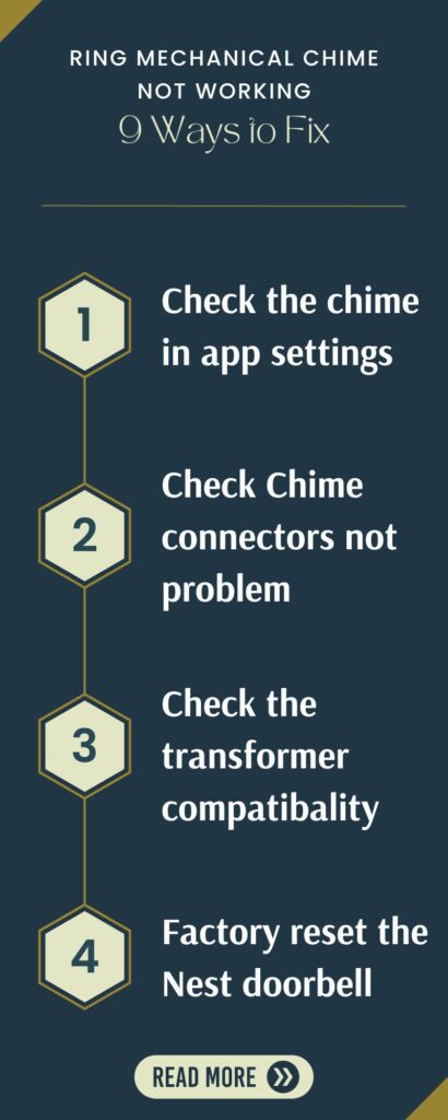 Nest Doorbell Mechanical Chime Not Working