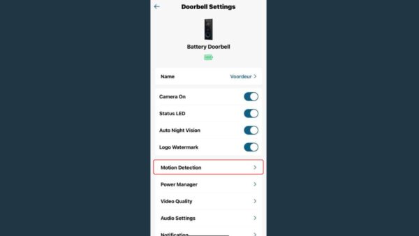 Eufy Doorbell Not Detecting Motion