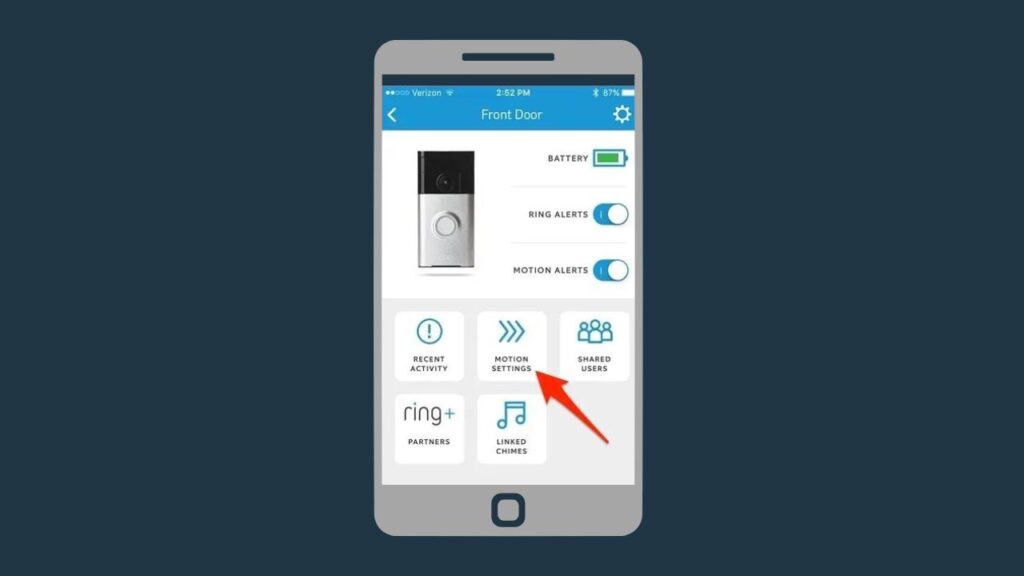 ring doorbell manually turn off